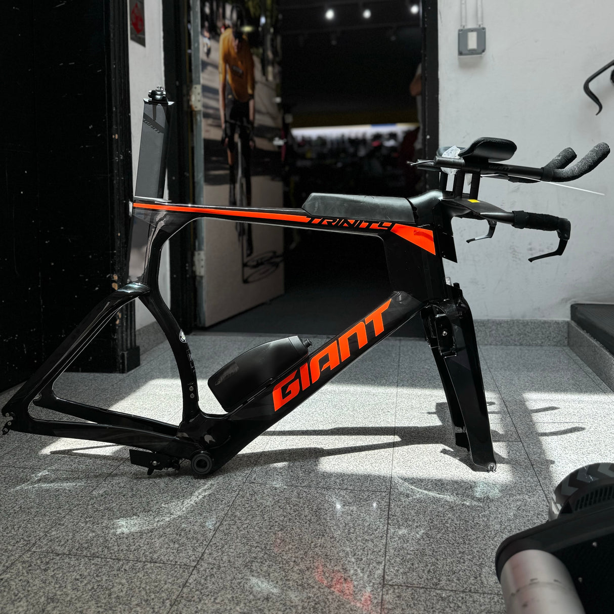 Giant Trinity Advanced Pro 2 TT Frame & Fork - Tangerine