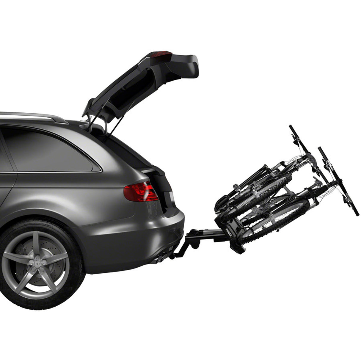 EasyFold XT Hitch Bike Rack - 2-Bike, 1-1/4", 2" Receiver, Black