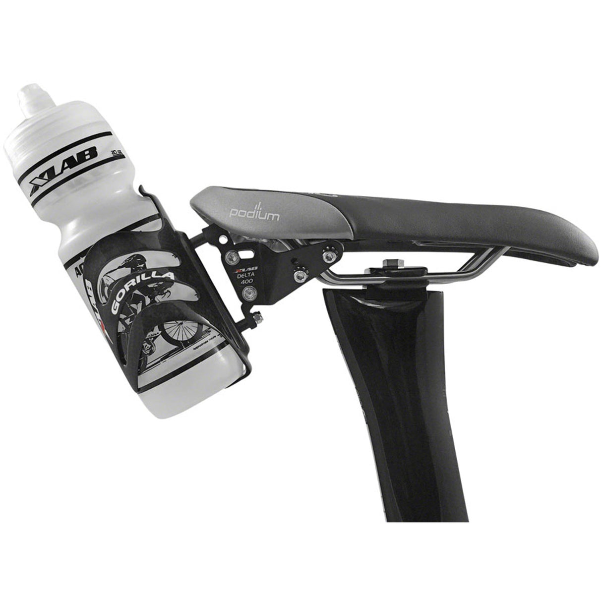 Delta Series Rear Mounted Bottle Cage