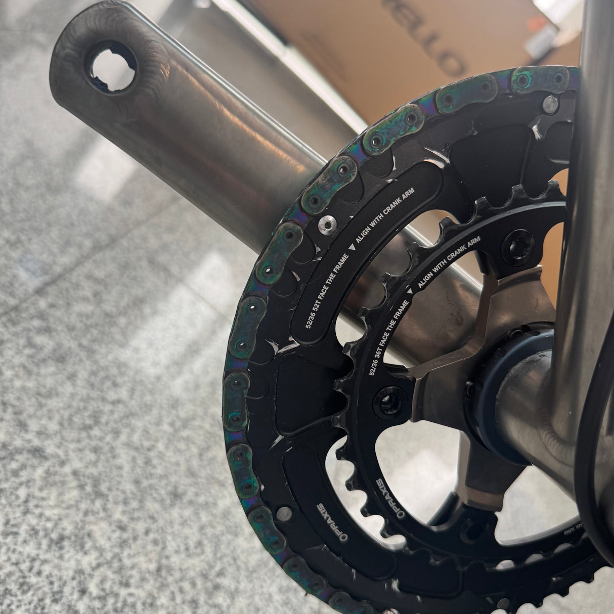 Titanium Road Bike | Princeton Wheels | Chris King Custom Build