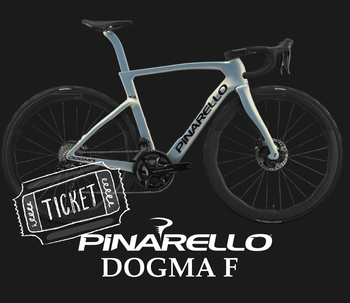 Raffle Tickets: Pinarello Dogma F Road Bike ($15,750 msrp)