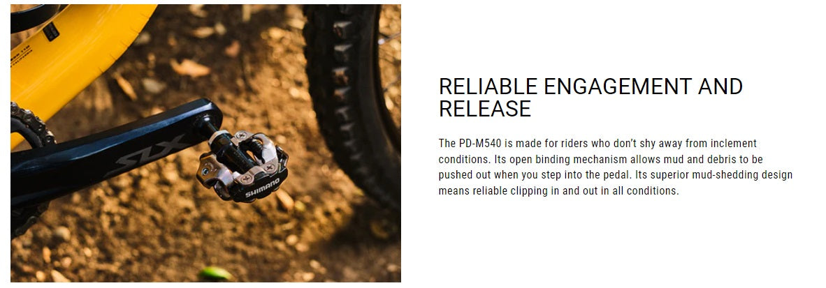 Shimano Pedal M540 SPD w/ SH51 Black