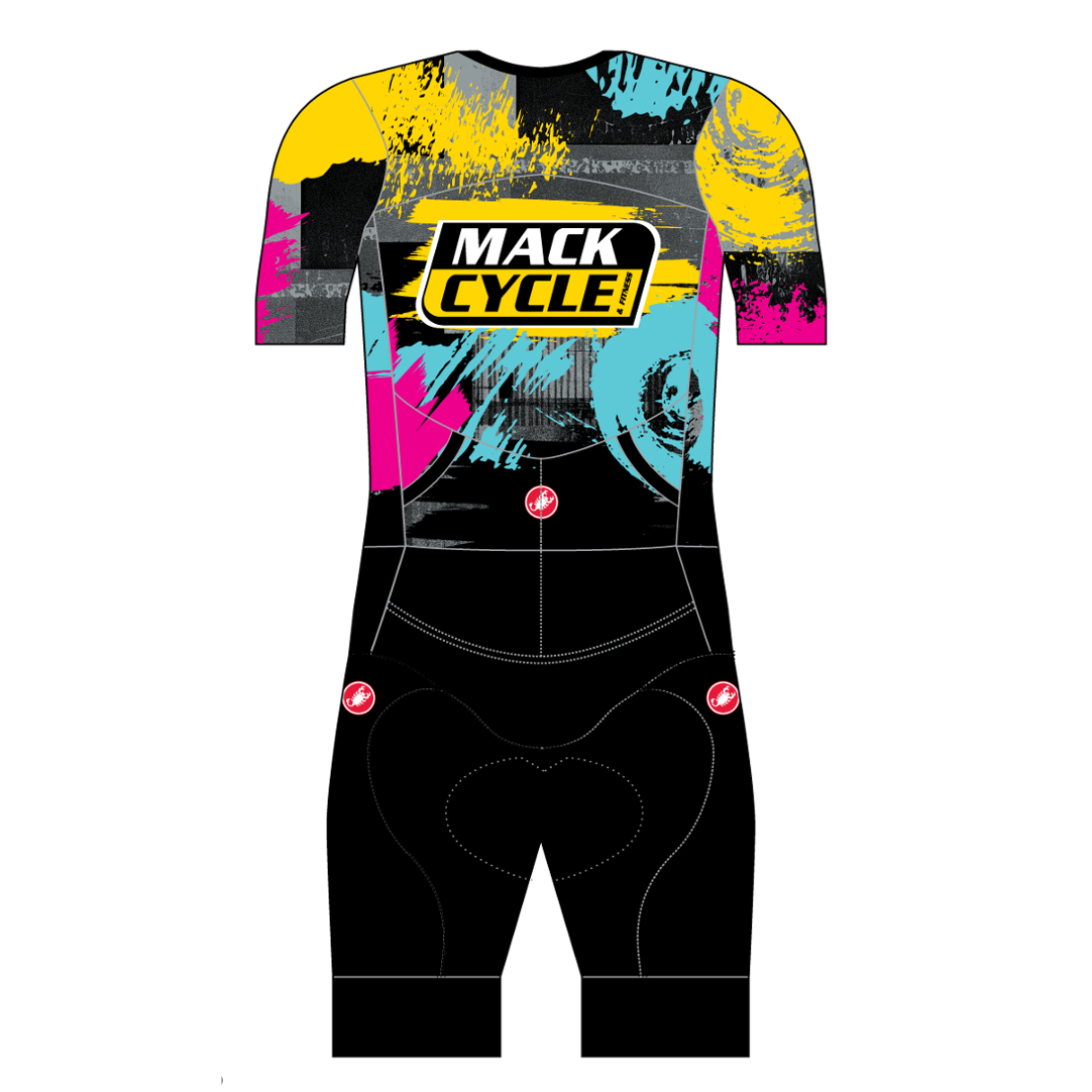 Castelli Free Sanremo 2 Short Sleeve Women's Tri-Suit MACK CMYK