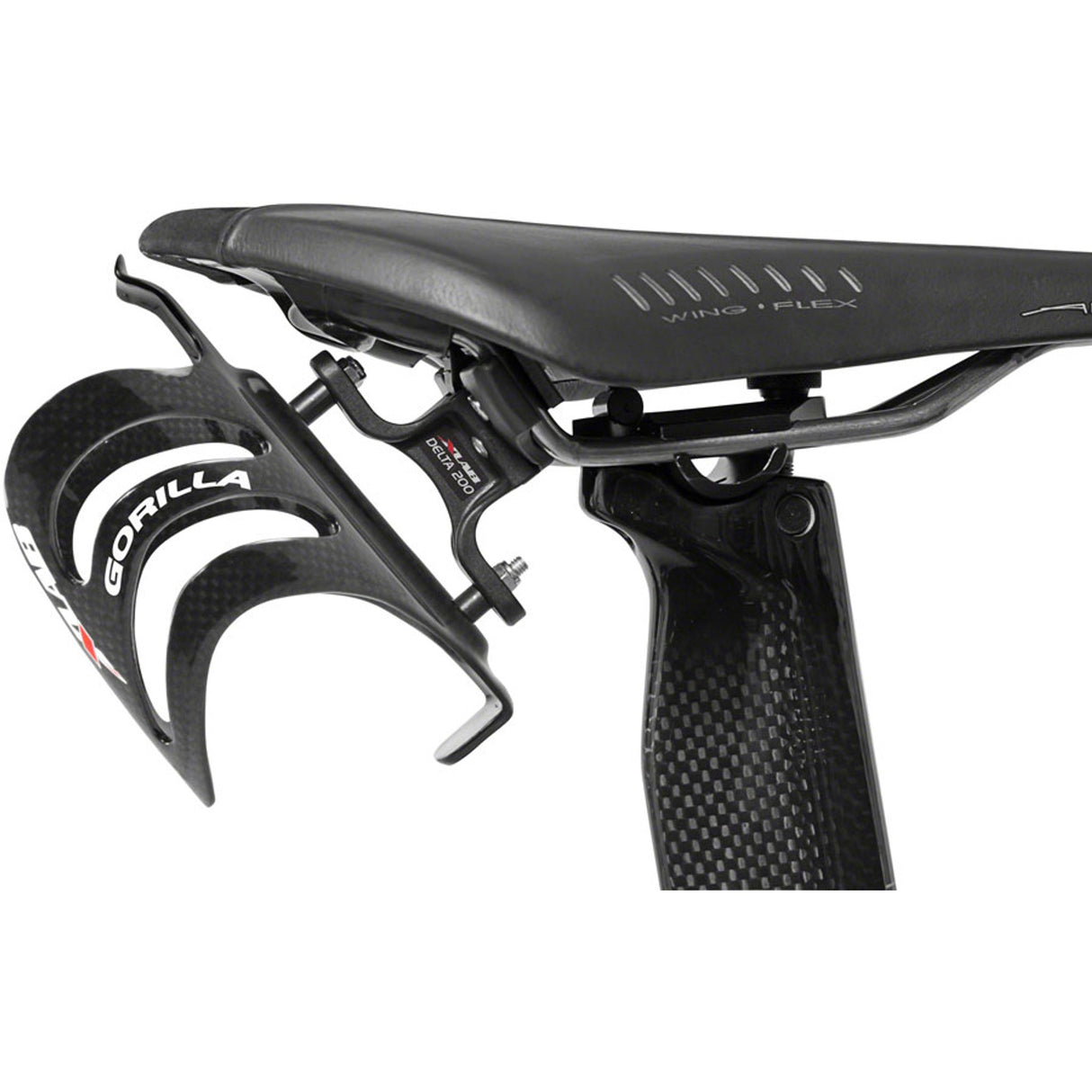 Delta Series Rear Mounted Bottle Cage