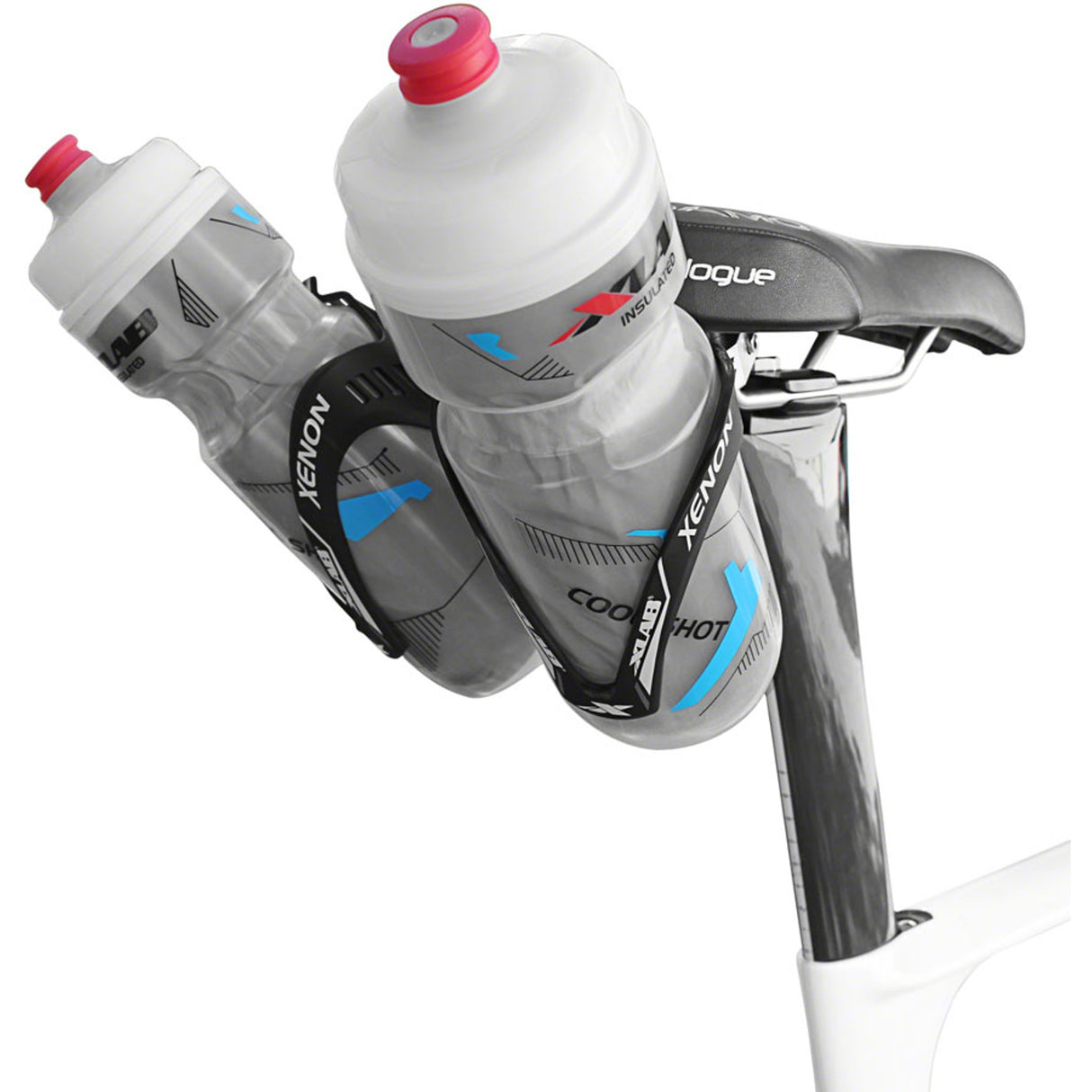 Mini Wing 105 Saddle Mounted Dual Water Bottle Rear-Mounted Carrier System