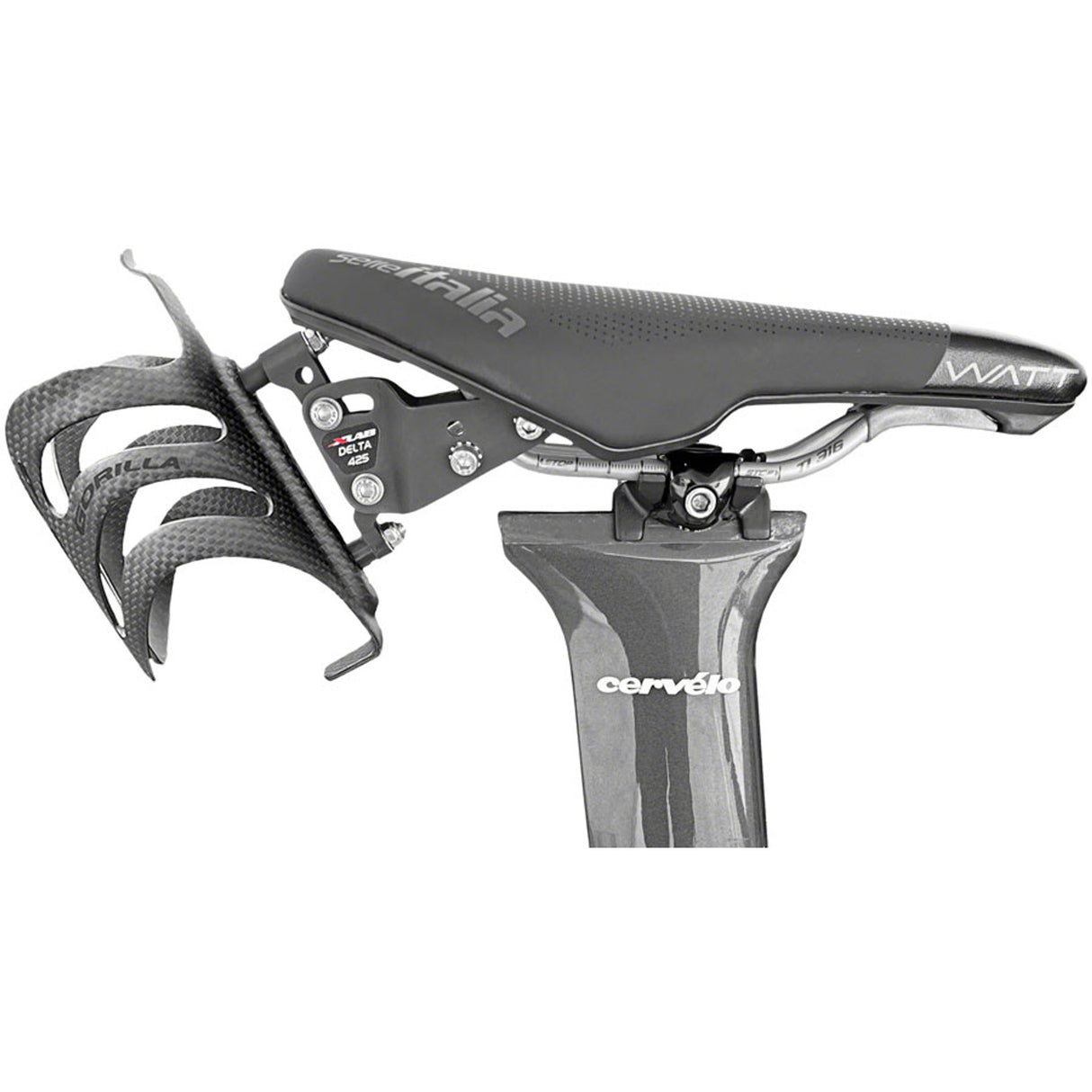 Delta Series Rear Mounted Bottle Cage