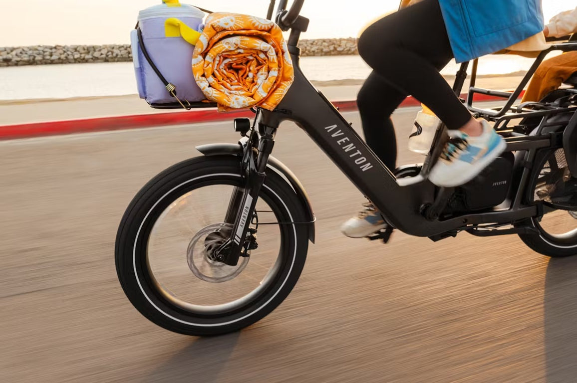 Aventon Abound LR Class 2 Cargo E-Bike
