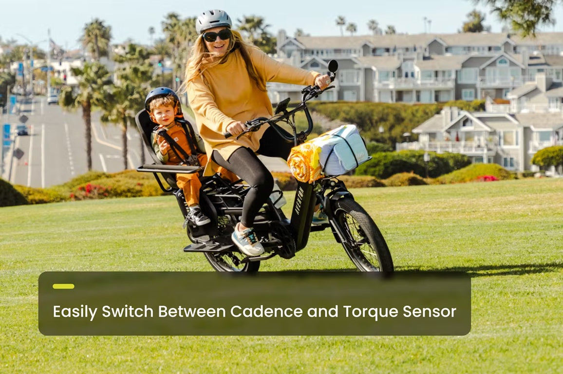 Aventon Abound LR Class 2 Cargo E-Bike
