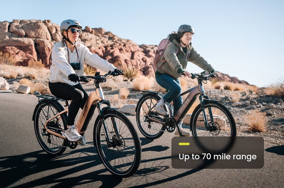 Aventon Level 3 Front Suspension Step Through E-Bike