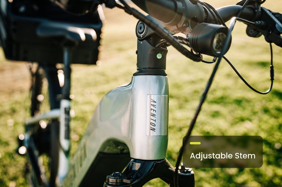 Aventon Level 3 Front Suspension Step Through E-Bike