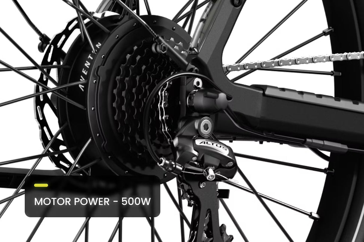 Aventon Level 3 Front Suspension Step Through E-Bike