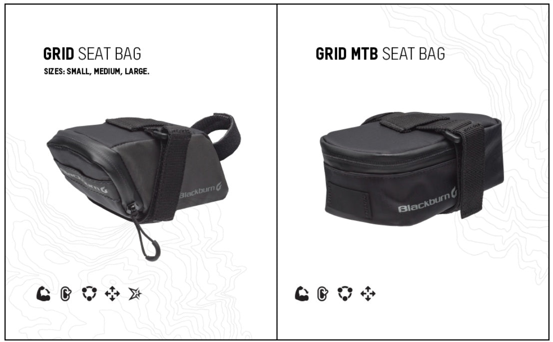Blackburn Grid MTB Micro Saddle Bag