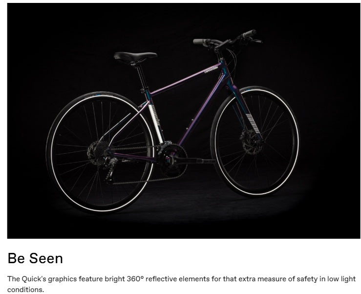 Cannondale Quick 3 Hybrid Bike