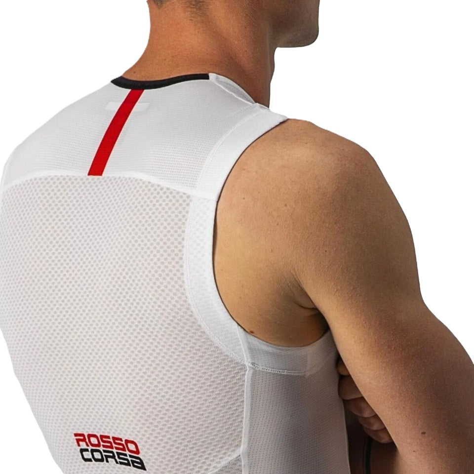 Castelli Free Tri 2 Sleeveless Top white/black L