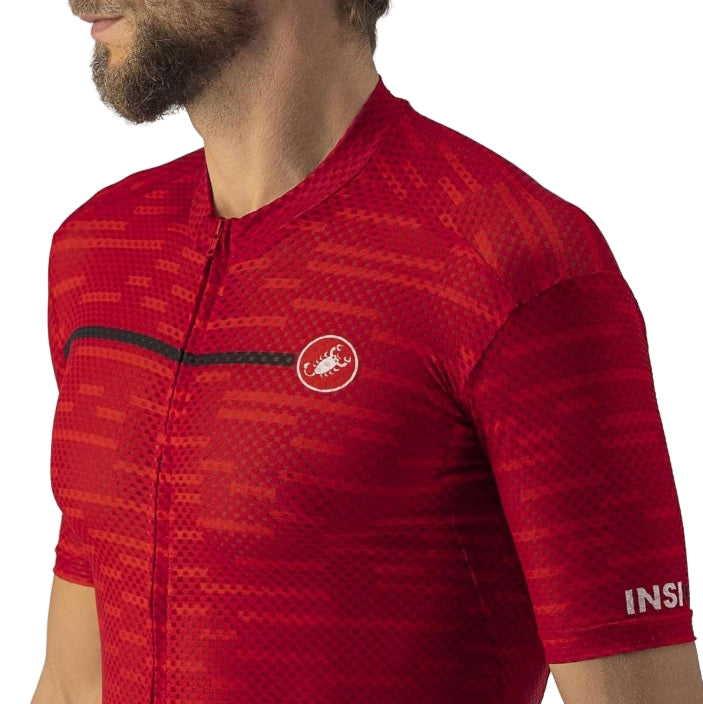 Castelli Insider Full Zip Short Sleeve Cycling Jersey