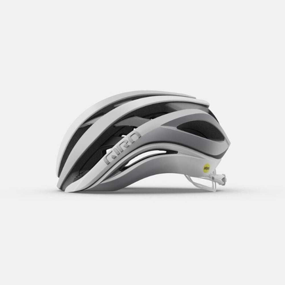 Giro Aether Spherical MIPS Road Bike Helmet - White/Silver