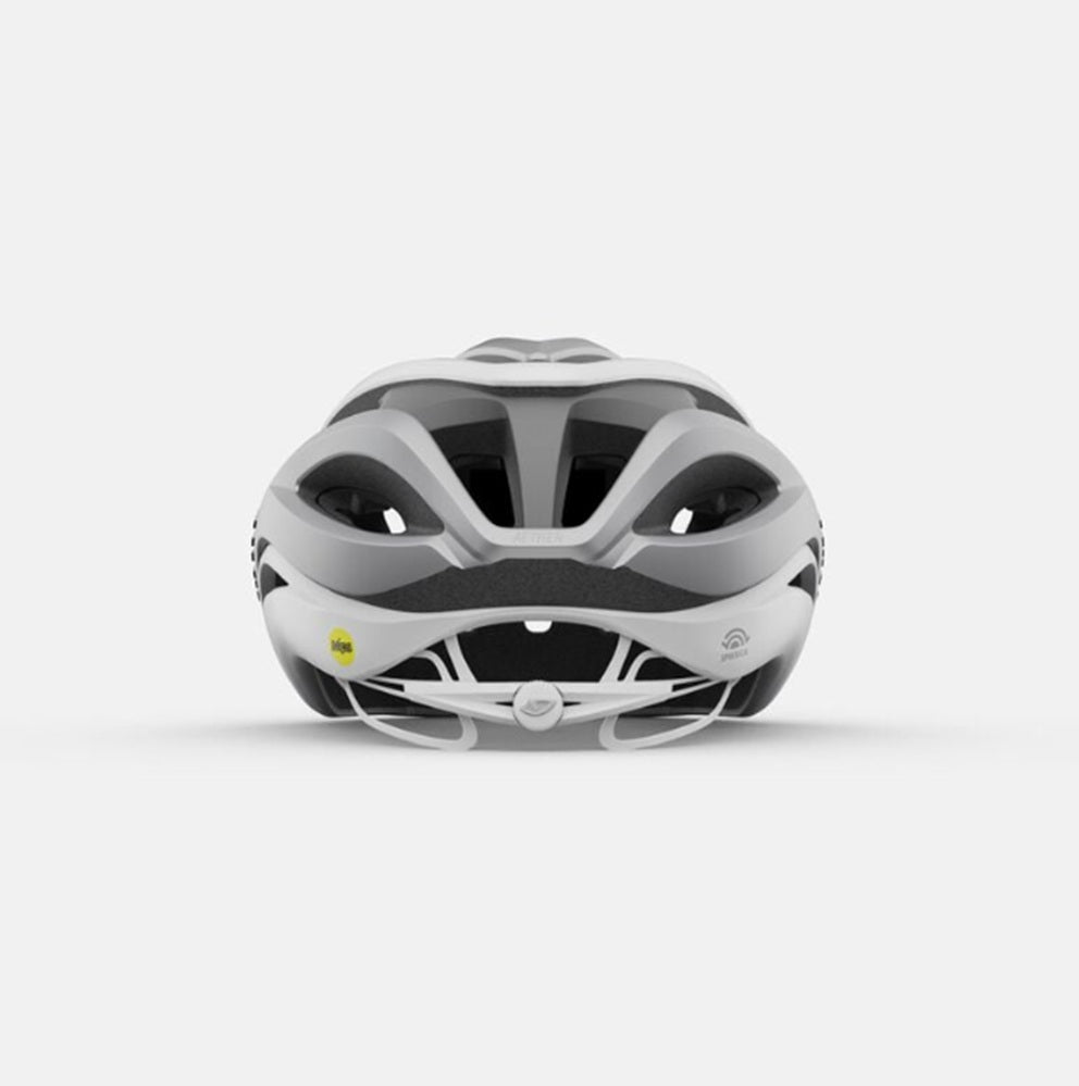 Giro Aether Spherical MIPS Road Bike Helmet - White/Silver