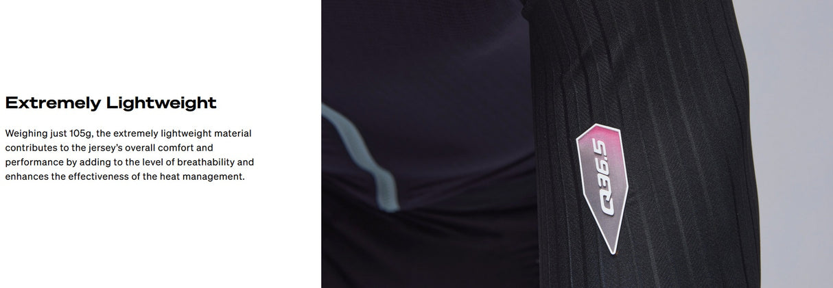 Q36.5 Dottore Clima Full Zip Short Sleeve Cycling Jersey
