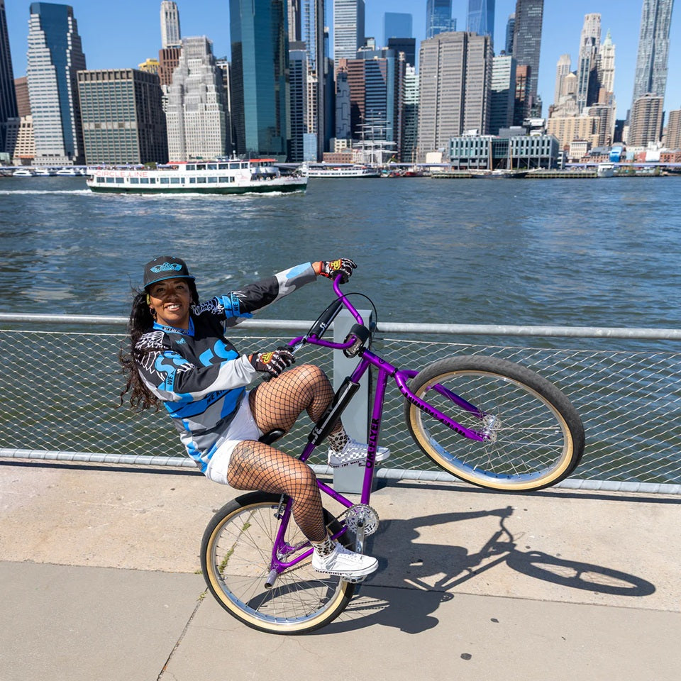 SE Bikes OM Flyer 26 Aluminum BMX Bike - Purple Nurple