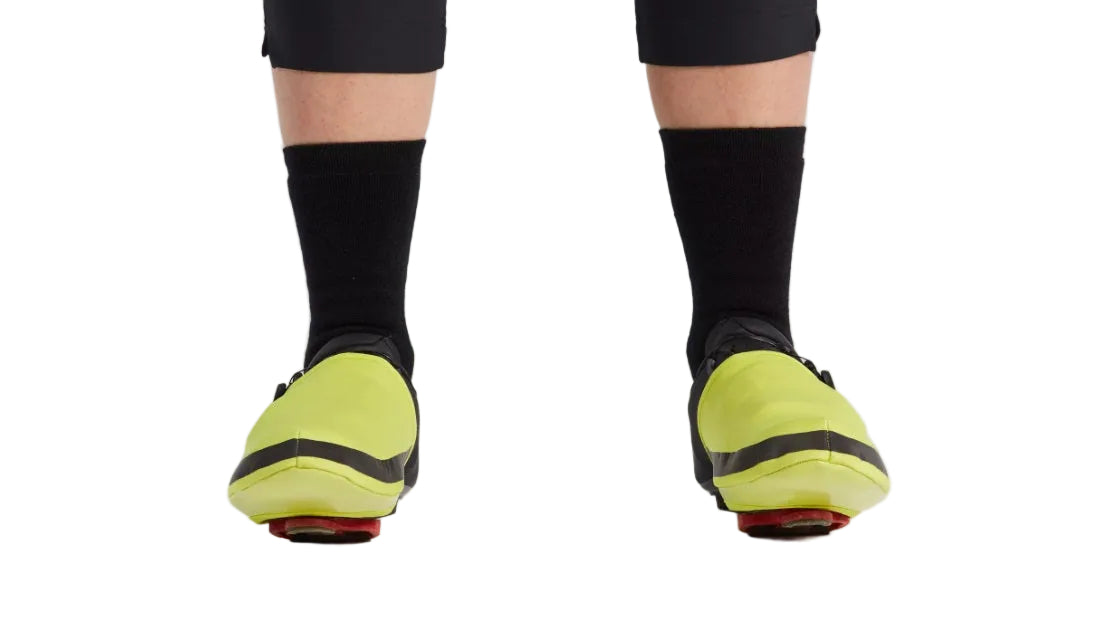 Specialized Neoprene Cycling Toe Covers - HyperGreen
