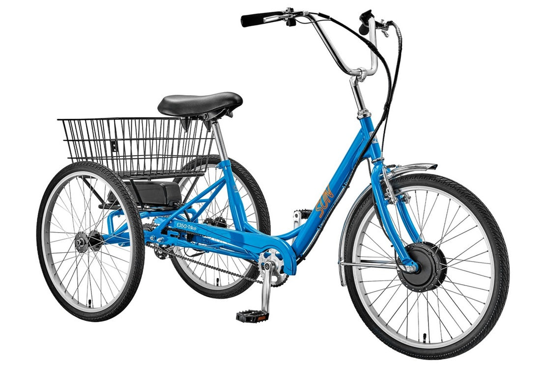 Sun E350-B1 Electric Trike Bicycle ( blem bike )