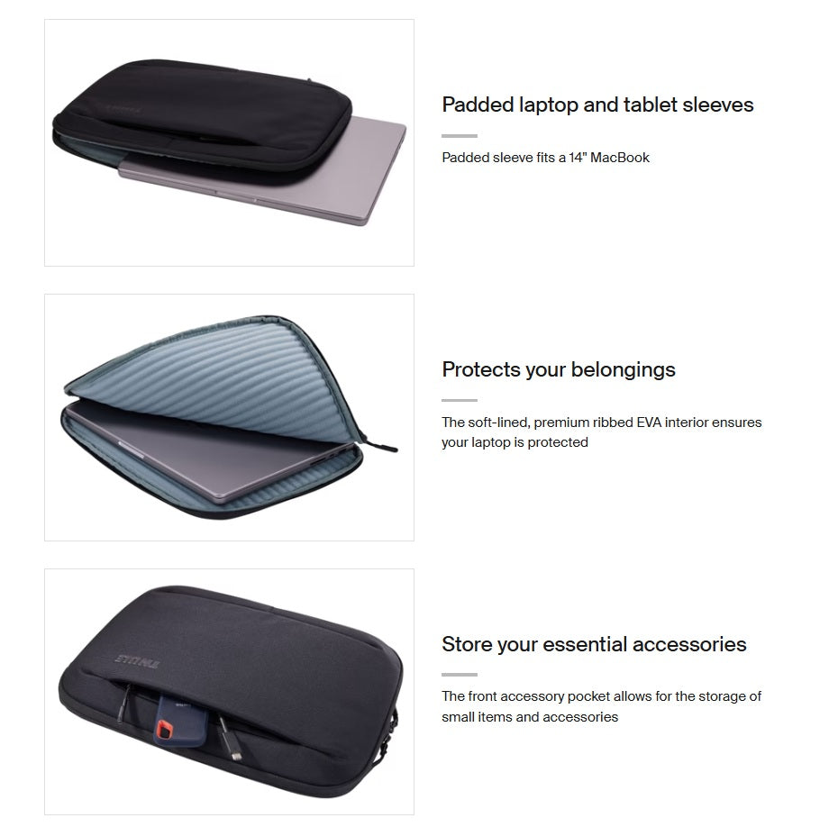 Thule Subterra 2 14 Inch MacBook Laptop Sleeve Case