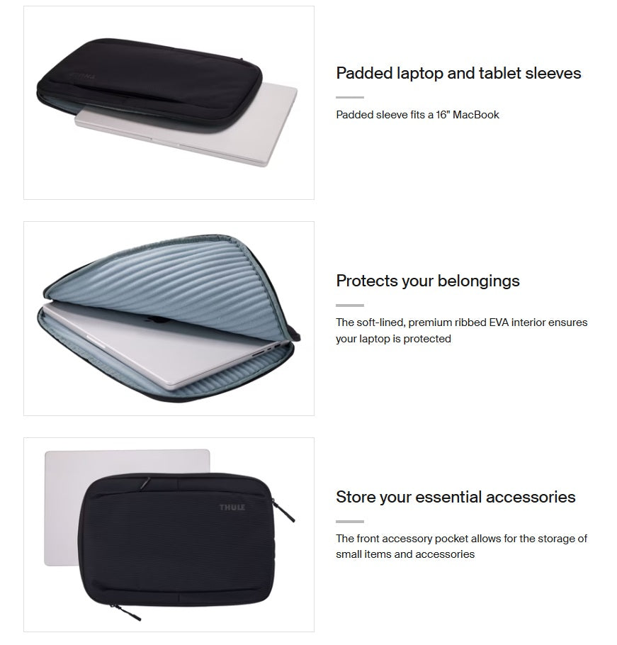 Thule Subterra 2 16 Inch MacBook Laptop Sleeve Case