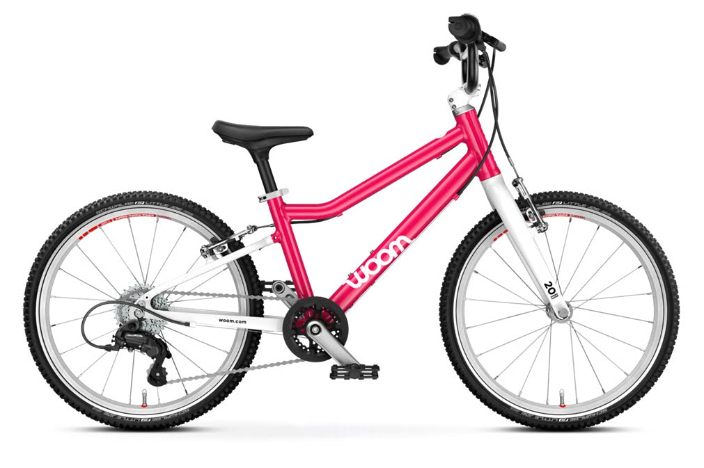 Woom GO 4 20" 7 Speed Kid's Bike (Recommended for Height 3'9" to 4'3")