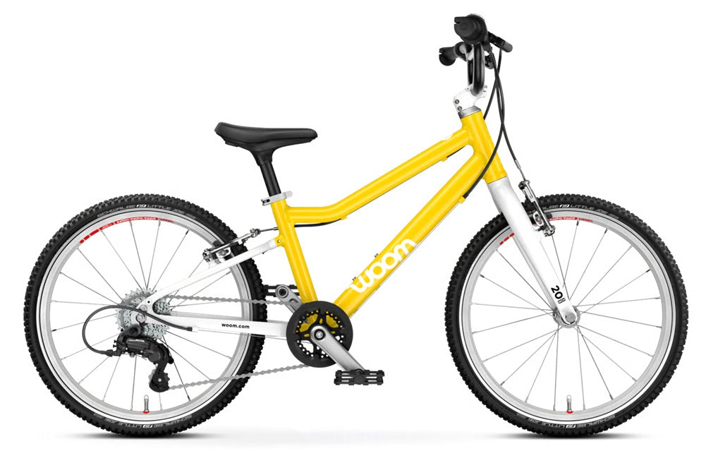 Woom GO 4 20" 7 Speed Kid's Bike (Recommended for Height 3'9" to 4'3")