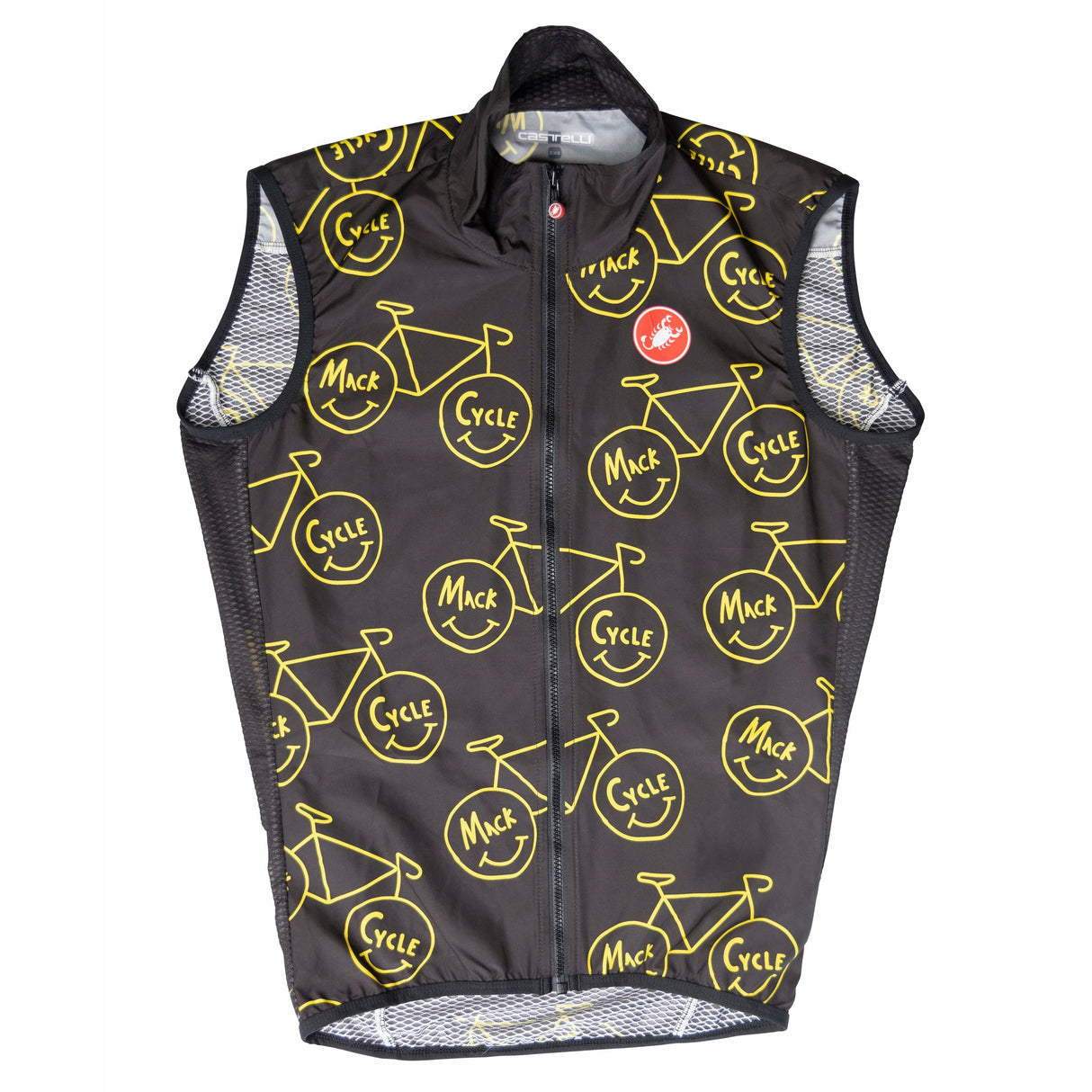 Castelli Mack Cycle Pro Light Wind Vest - Happy Riding Collection