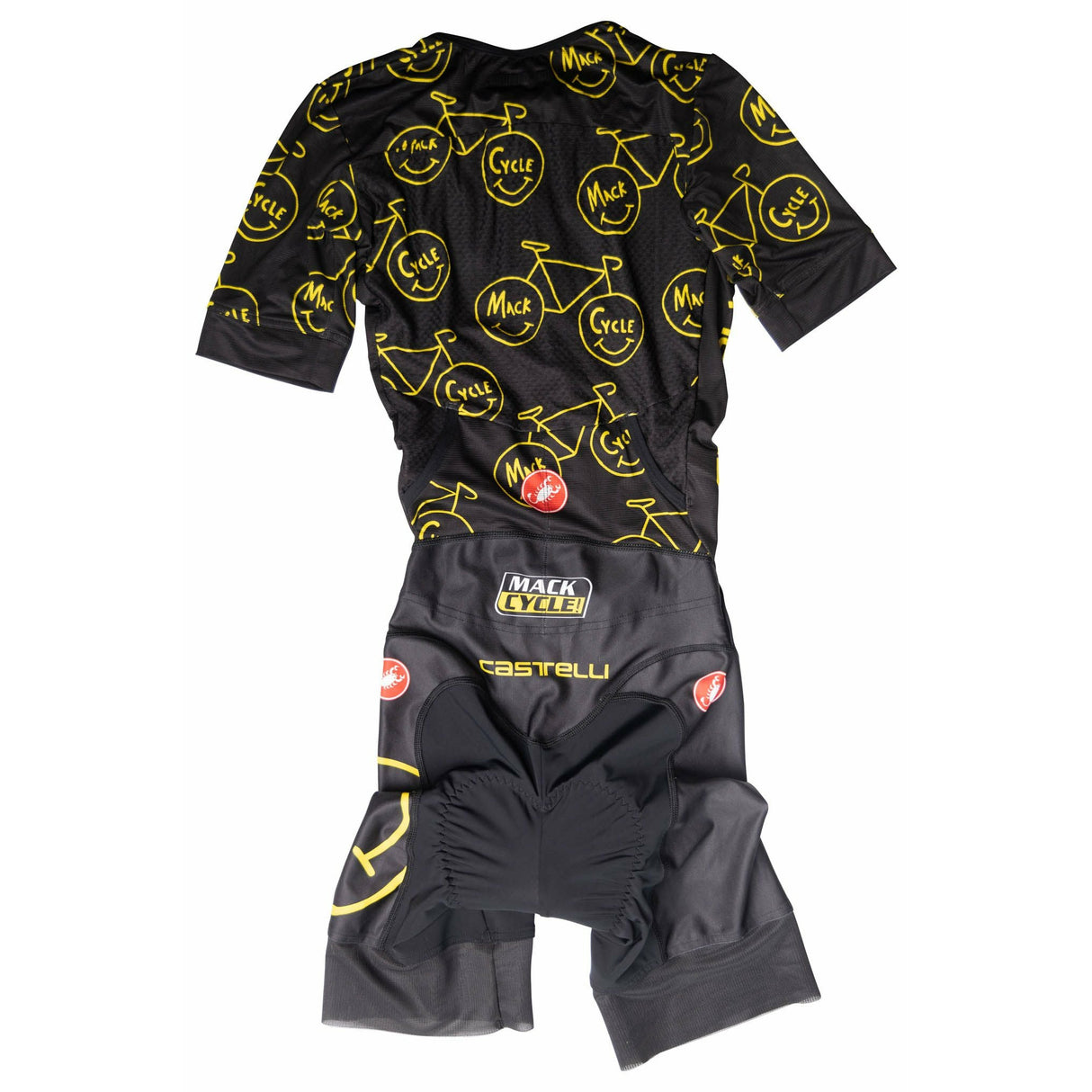 Men's Castelli Mack Cycle Free Sanremo Tri Suit - Happy Riding Collection