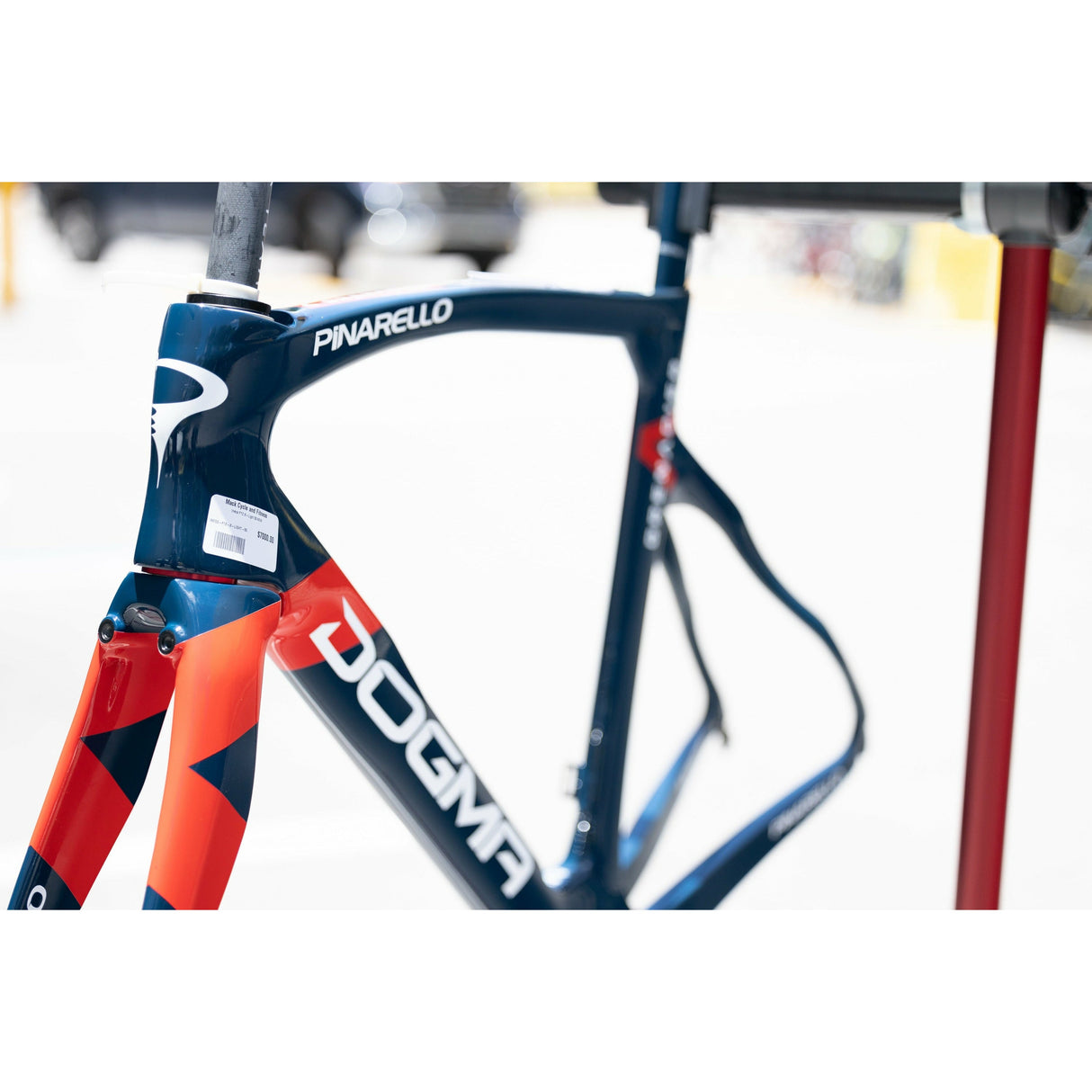 Pinarello Dogma F12 X-Light Official Team INEOS Grenadiers Road Bike Frameset- (CUT STEERER)