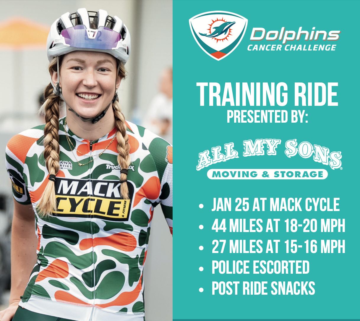 BODEGA TAQUERIA 🌮 JOINS THE PARTY FOR TEAM HURRICANES X MACK CYCLE FREE POLICE ESCORTED 🚓 DCC TRAINING RIDE: JAN 25, 2025