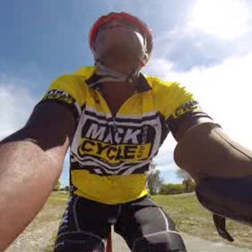 Triple Amputee Cyclist Has A Will To Succeed