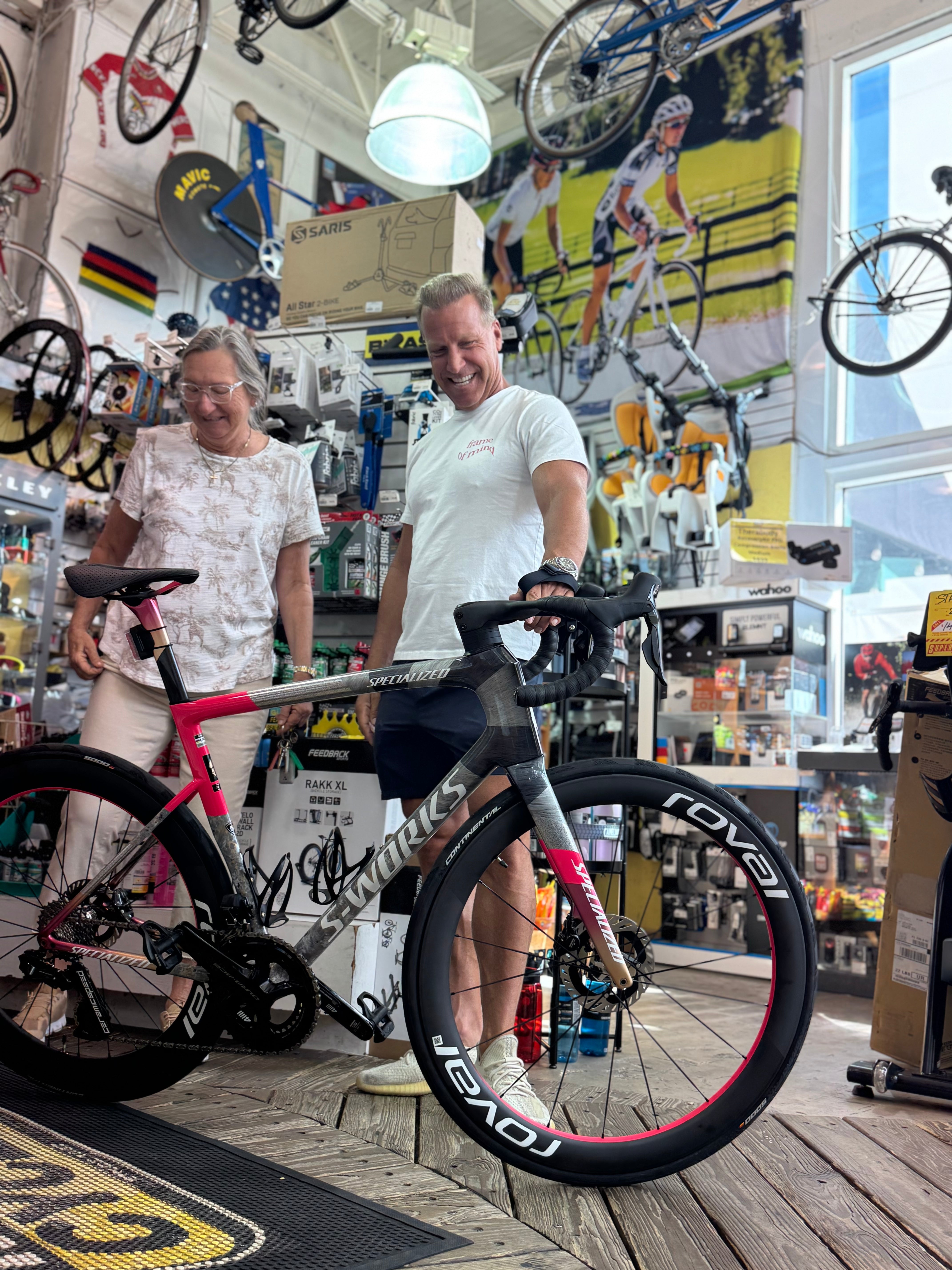 SPECIALIZED サイクルジャージ M 黒・グレー・ピンク Specialized Bikes Miami | Orginal Specialized Miami Location
