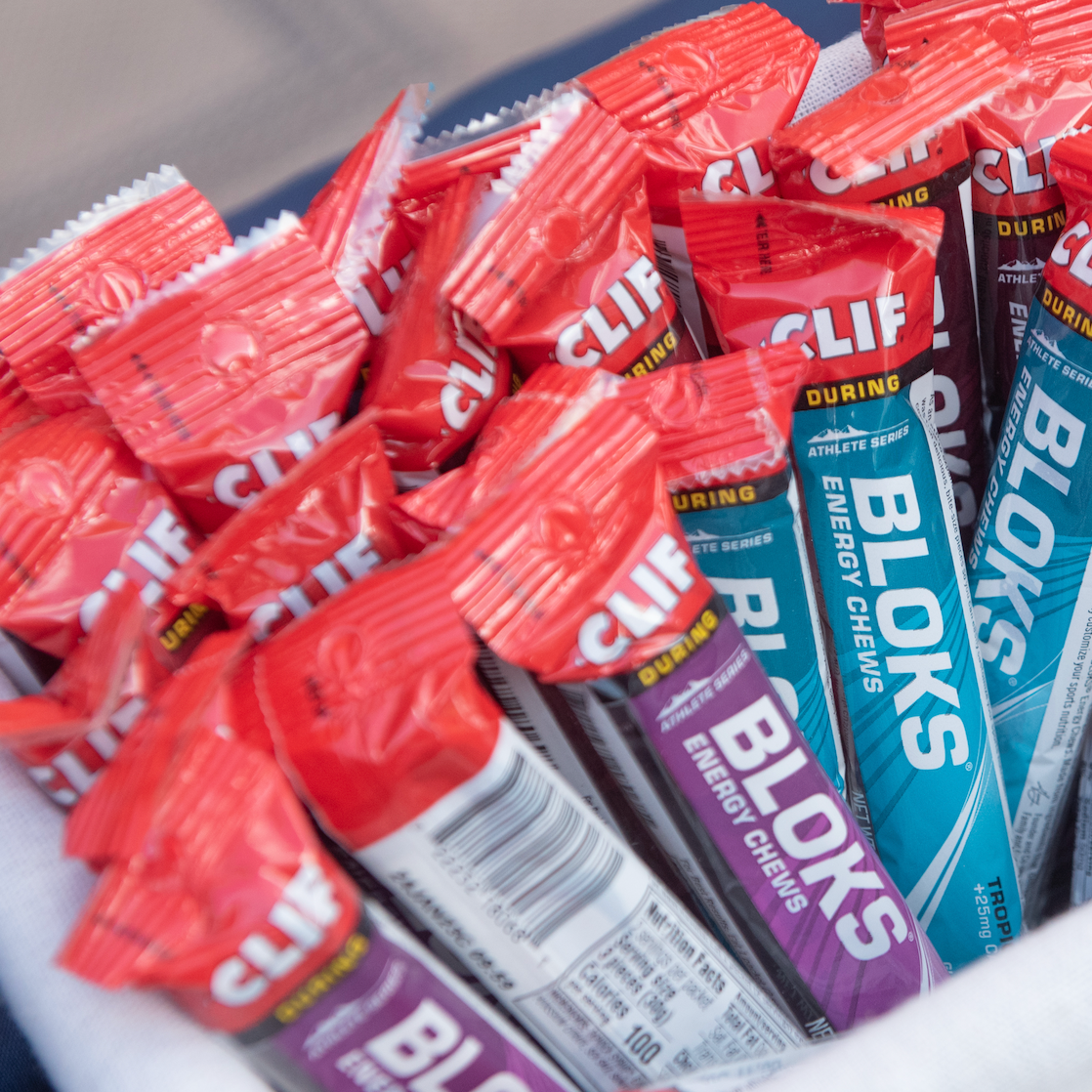 GU ENERGY CLIF BLOCKS AND CHEWS