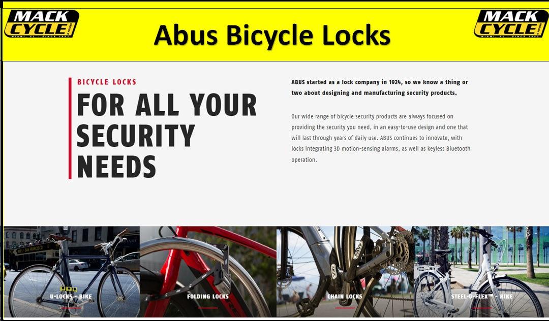 ABUS Bicycle Locks