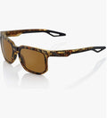 100% Centric Sport Sunglasses - HavanaBrown Frame with Bronze PeakPolar Lenses