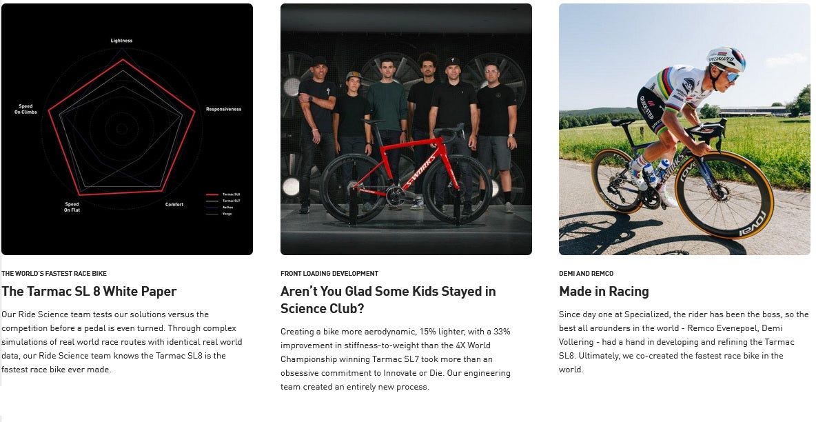 Specialized Tarmac SL8 Comp Carbon Road Bike