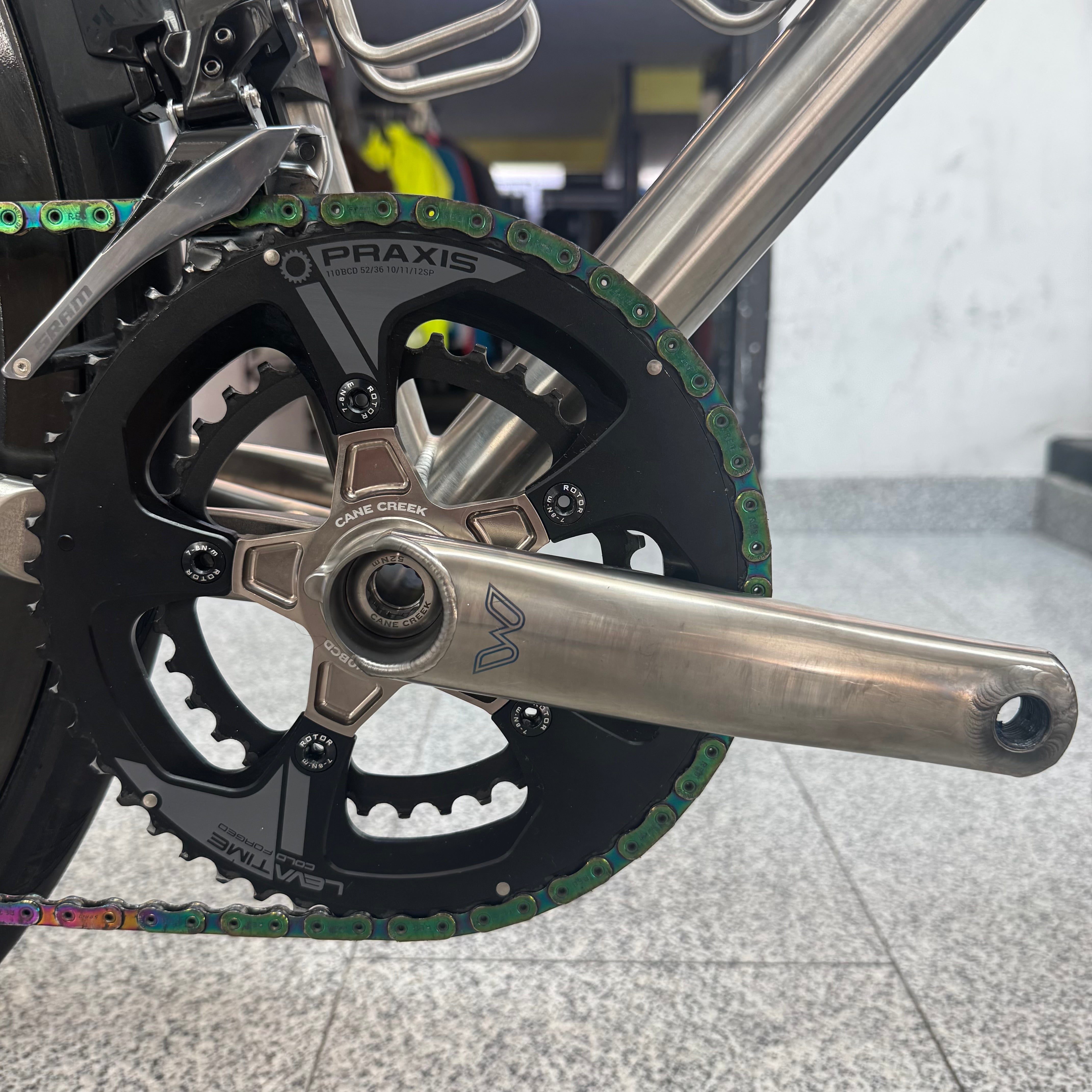 Titanium Road Bike | Princeton Wheels | Chris King Custom Build