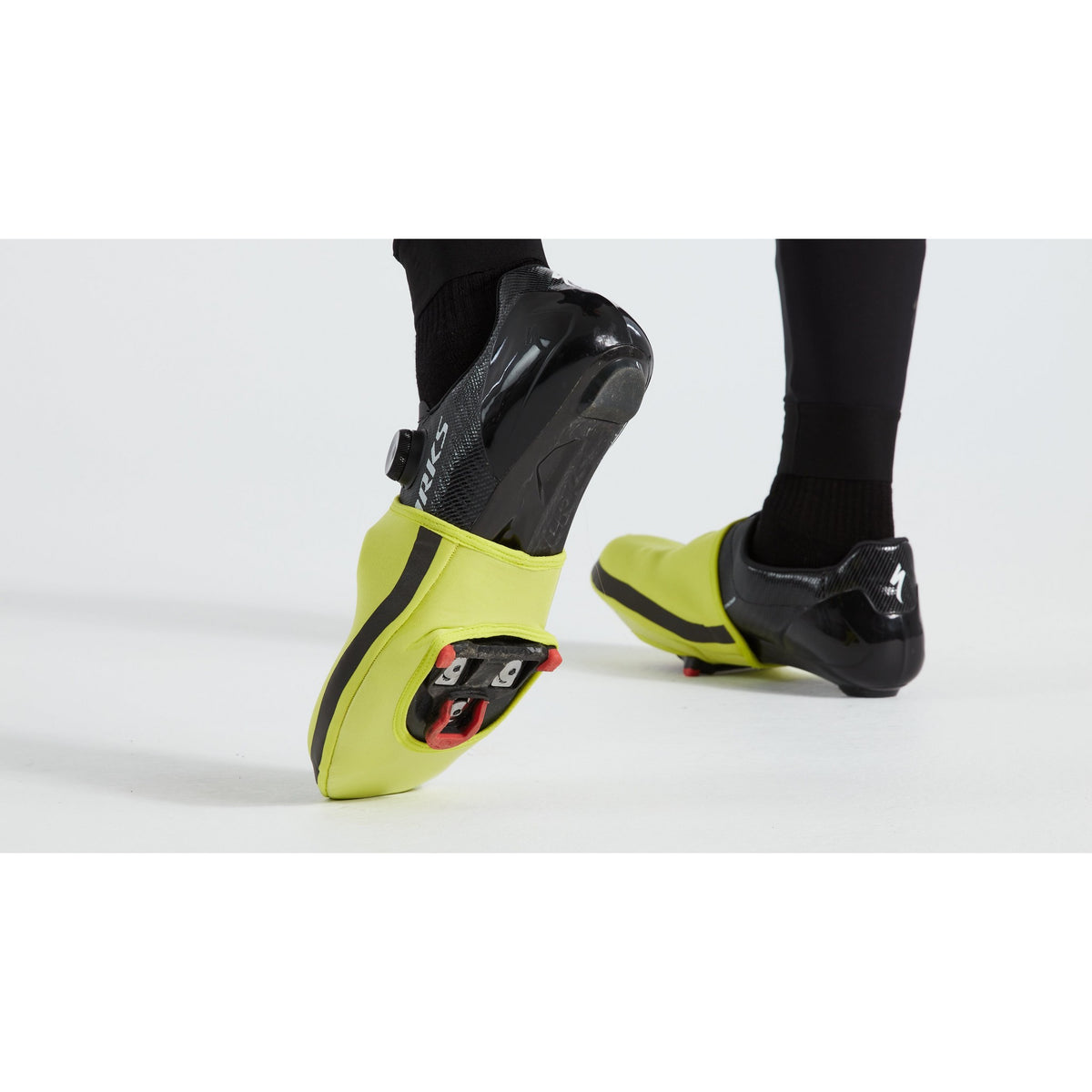 Specialized Neoprene Cycling Toe Covers - HyperGreen