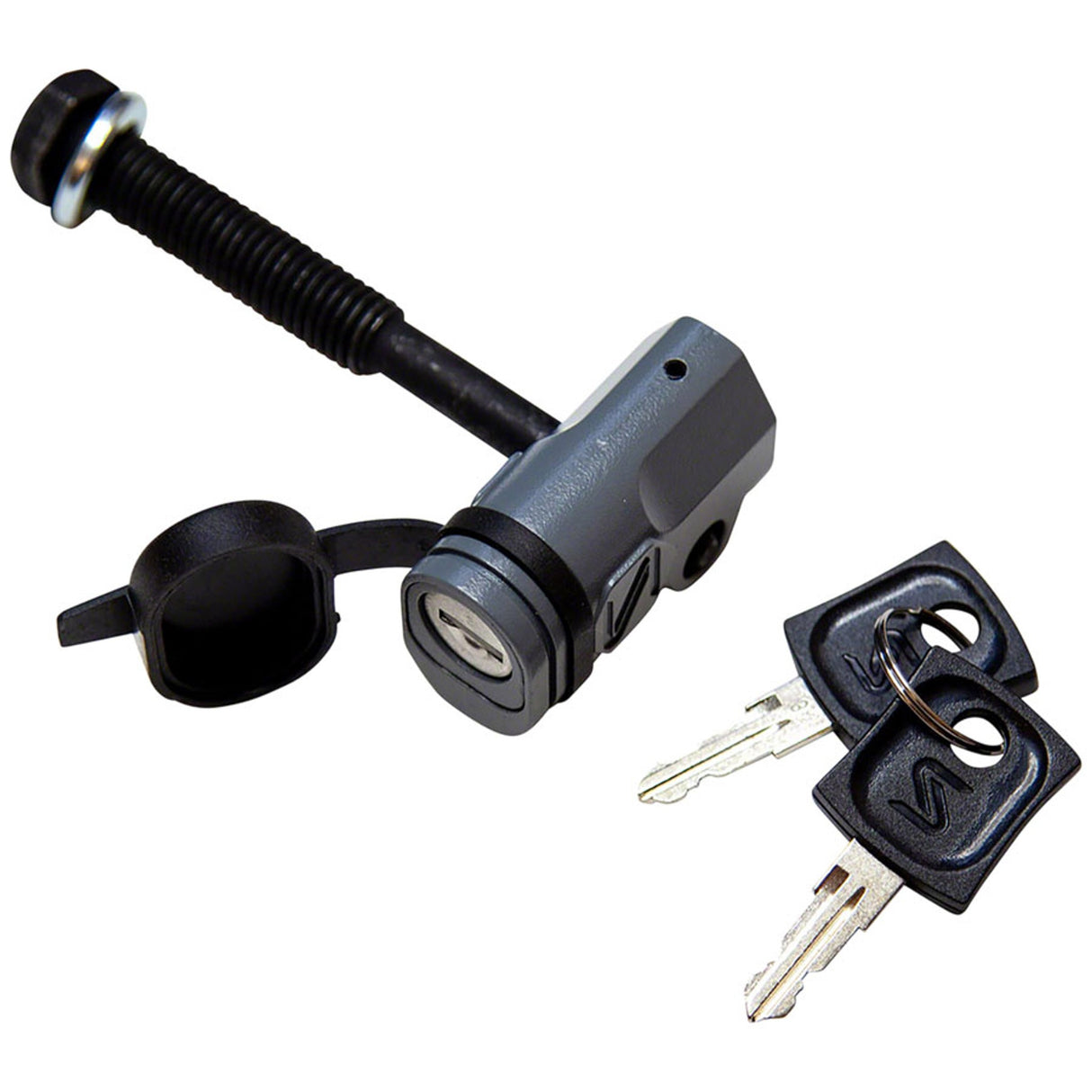 Threaded Locking Hitch Tite: Fits 1 1/4" and 2" Receivers