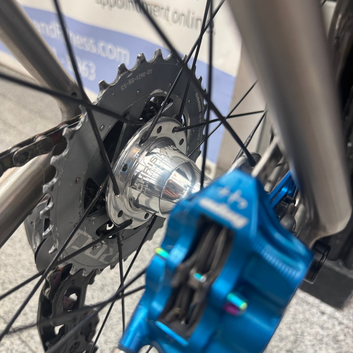 Titanium Road Bike | Princeton Wheels | Chris King Custom Build