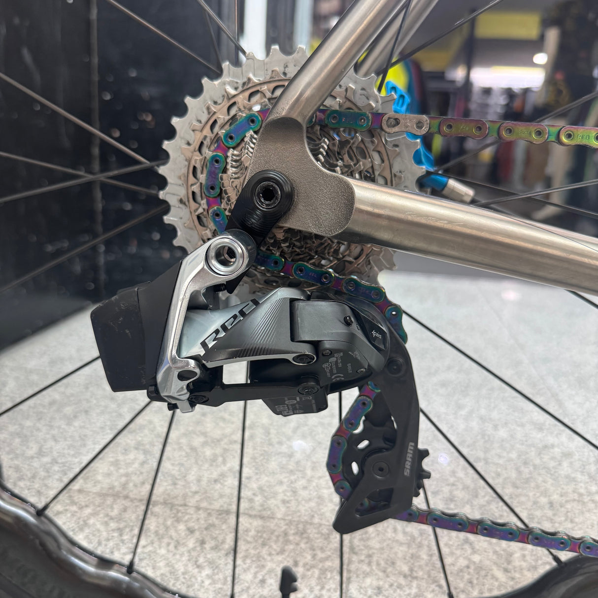 Titanium Road Bike | Princeton Wheels | Chris King Custom Build