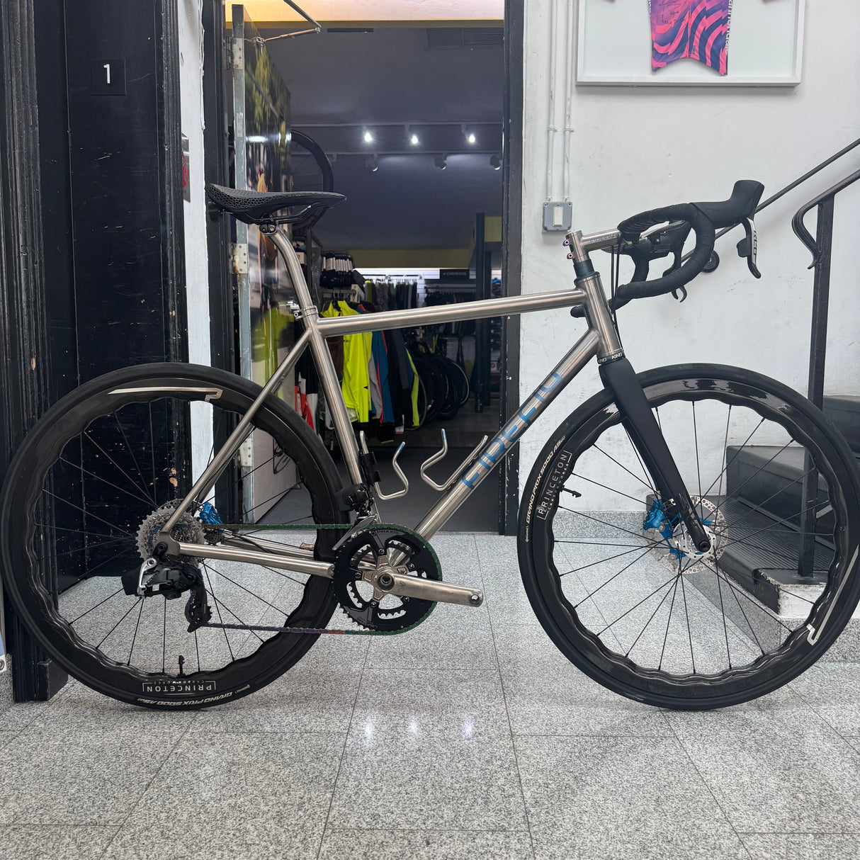 Titanium Road Bike | Princeton Wheels | Chris King Custom Build