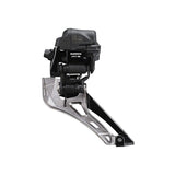Dura-Ace FD-R9250 Di2 Front Derailleur - 2x12-Speed, Braze-on, Down Swing, For 50-55t Max, Black/Silver
