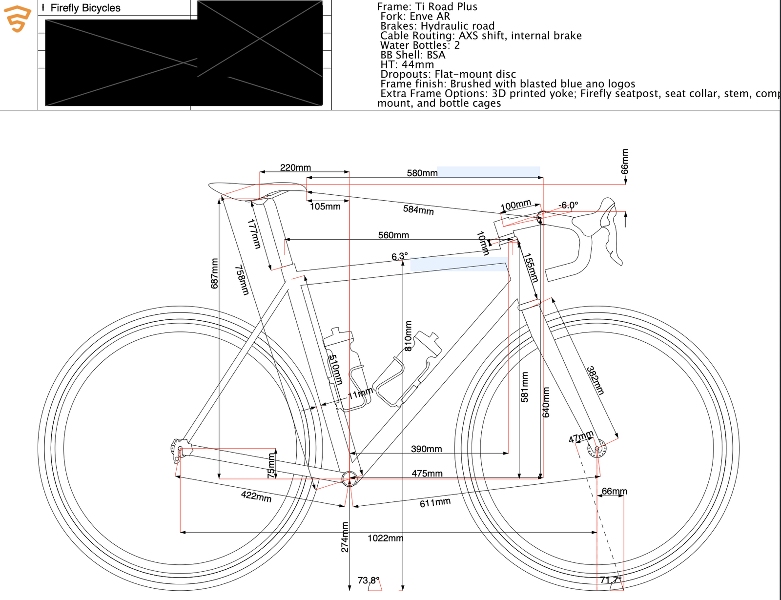 Titanium Road Plus Enve AR | Princeton Wheels | Chris King Custom Build