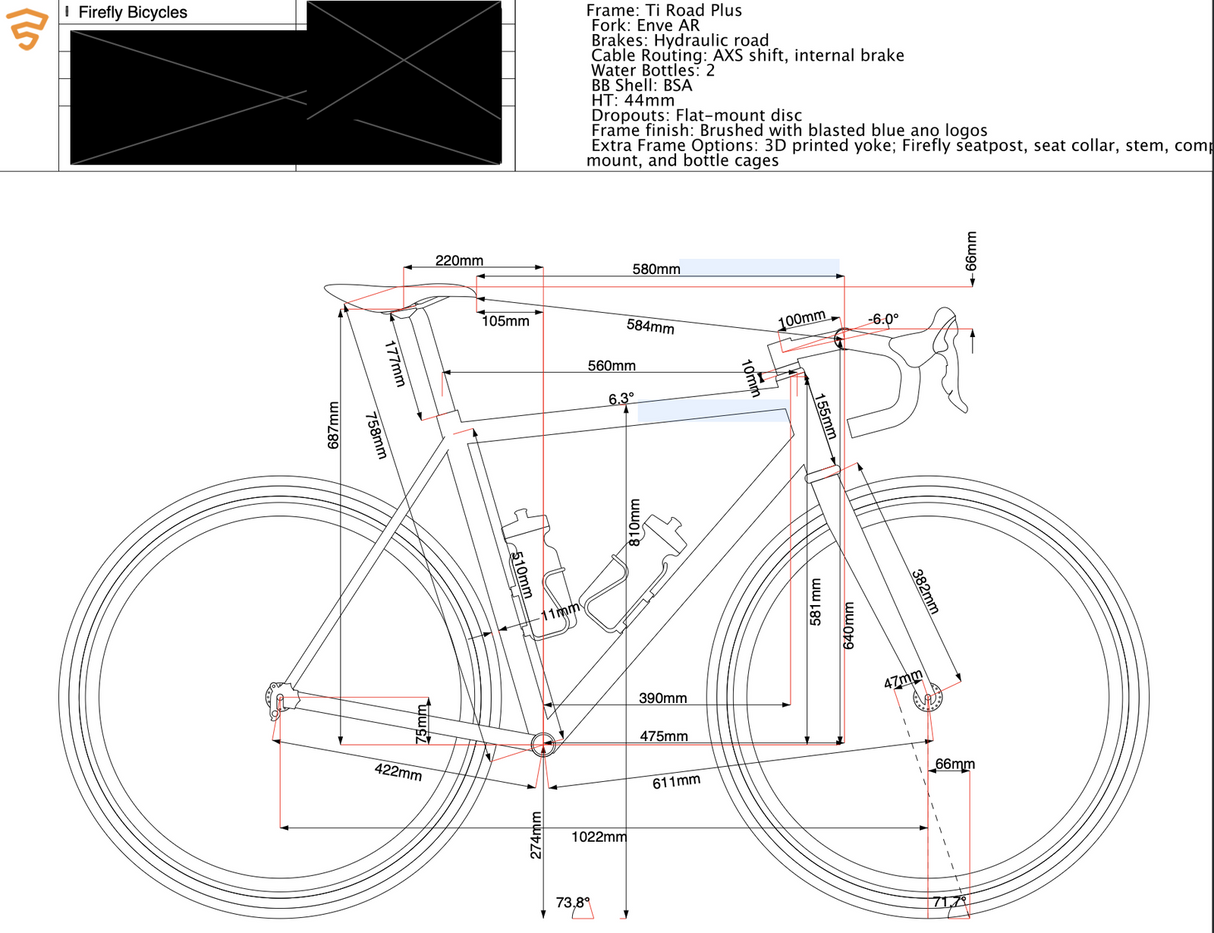 Titanium Road Plus Enve AR | Princeton Wheels | Chris King Custom Build