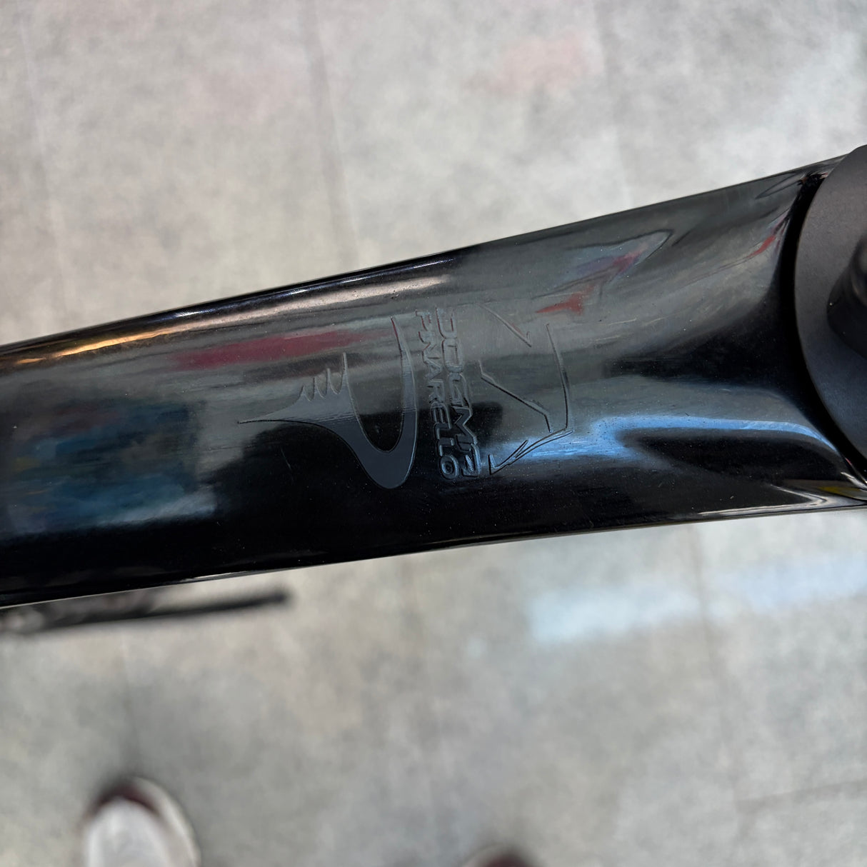 Pinarello Dogma F Dura Ace Di2 Carbon Road Bike with Princeton Wake 6560 - B633 - Crystal White -  54cm