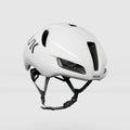 New White Kask Utopia Y Aero Triathlon helmet on a light gray backgroung